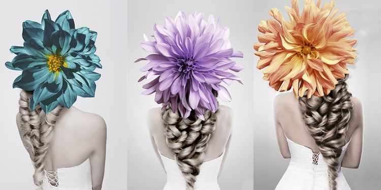 3D фотообои 5D картина «Царский цветок» вид 1