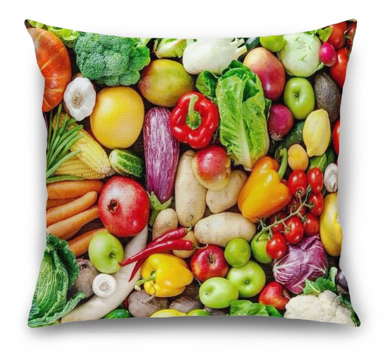 3D Подушка «Фруктово-овощное изобилие» вид 6