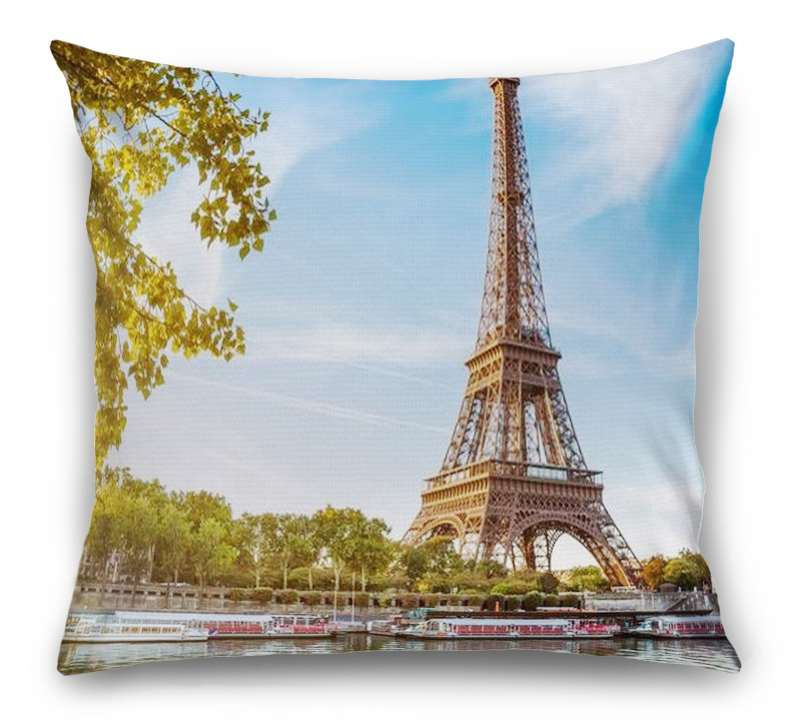3D Подушка «Лето в Париже» вид 7