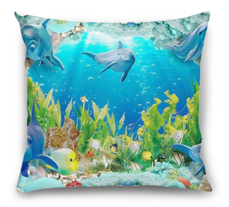 3D Подушка «Дно океана» вид 6