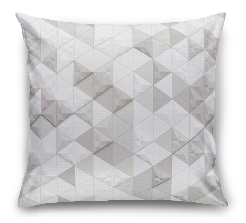 3D Подушка «Треугольная мозаика» вид 7