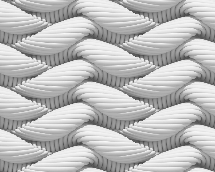 

3D Фотообои "Объемное переплетение" 300x240