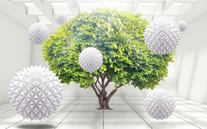 

3D Фотообои "Комната релаксации" 400x250