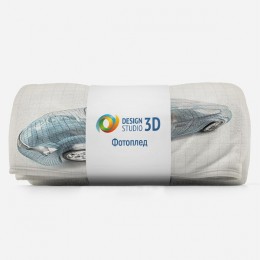 3D Плед «Авто 3D модель»