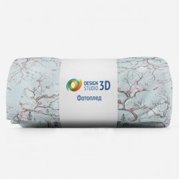 3D Плед «Весенняя нежность»