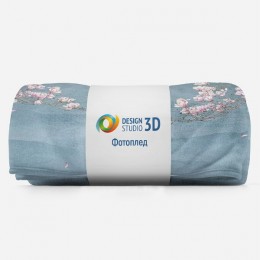 3D Плед «Парный полет»