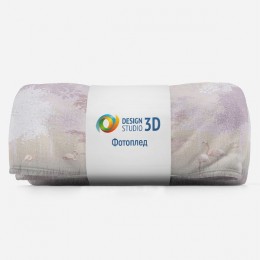 3D Плед «Розовый рассвет»