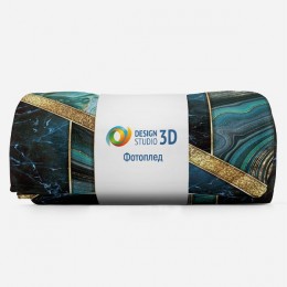 3D Плед «Апатитовый коллаж»