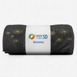 3D Плед «Летящие одуванчики»