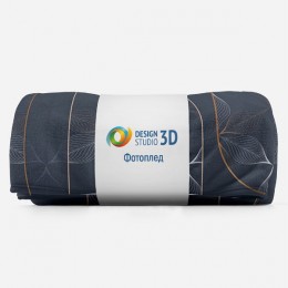 3D Плед «Цветочное кружево»