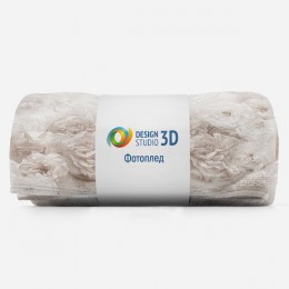 3D Плед «Винтажные пионы»