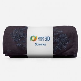 3D Плед «Ночная мандала»