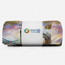 3D плед «Тауэрский мост»