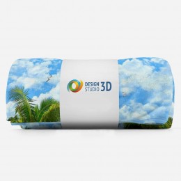 3D плед «Лазурный пляж»