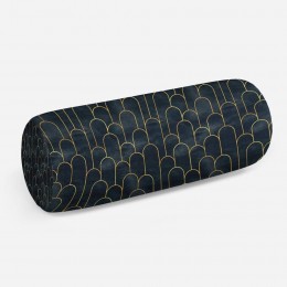 3D подушка-валик «Золотые арки»