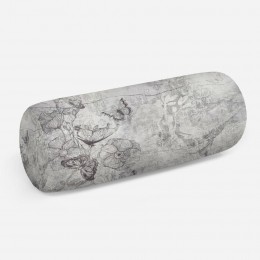 3D подушка-валик «Туманная поляна»