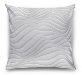 3D Подушка «Объемные волны»