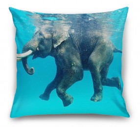 3D Подушка «Купающийся слон»