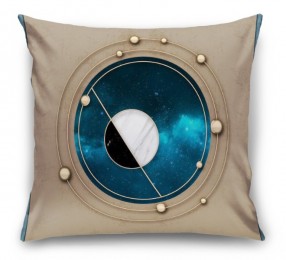3D Подушка «Окно в космический простор»