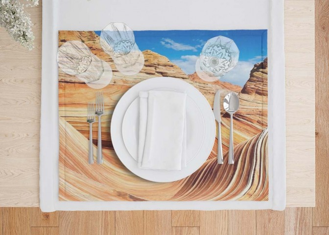 Салфетки для стола «Большой каньон» вид 7