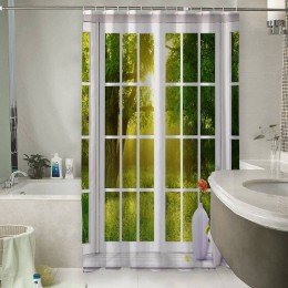 Шторы для ванной «Панорамное окно»