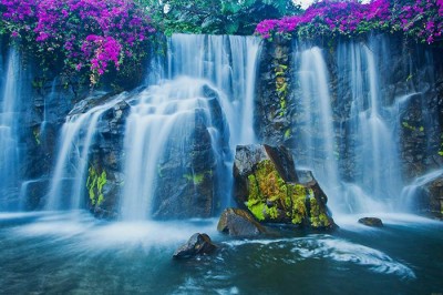 3D Фотообои  «Горный водопад»  3D Фотообои