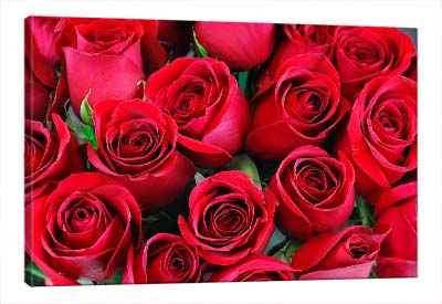 5D картина  «Букет алых роз» 