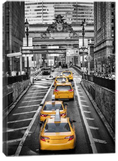 5D картина «Такси Нью-Йорка. Арт 2»
