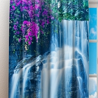 Фотошторы «Горный водопад»