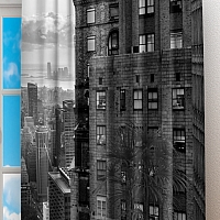 Фотошторы «Балкон в Нью-Йорке»