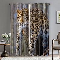 Фотошторы «Амурский леопард»