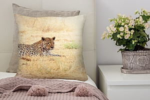 3D Подушка «Леопард» вид 3