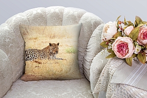 3D Подушка «Леопард» вид 2