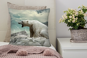 3D Подушка «Белый медведь» вид 8