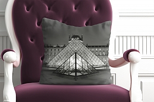 3D Подушка «Лувр» вид 3