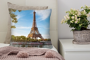 3D Подушка «Лето в Париже» вид 5