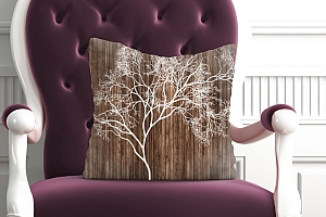 3D Подушка «Дизайнерское дерево» вид 2