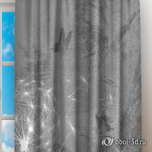 Фотошторы «Мерцающие одуванчики» вид 2
