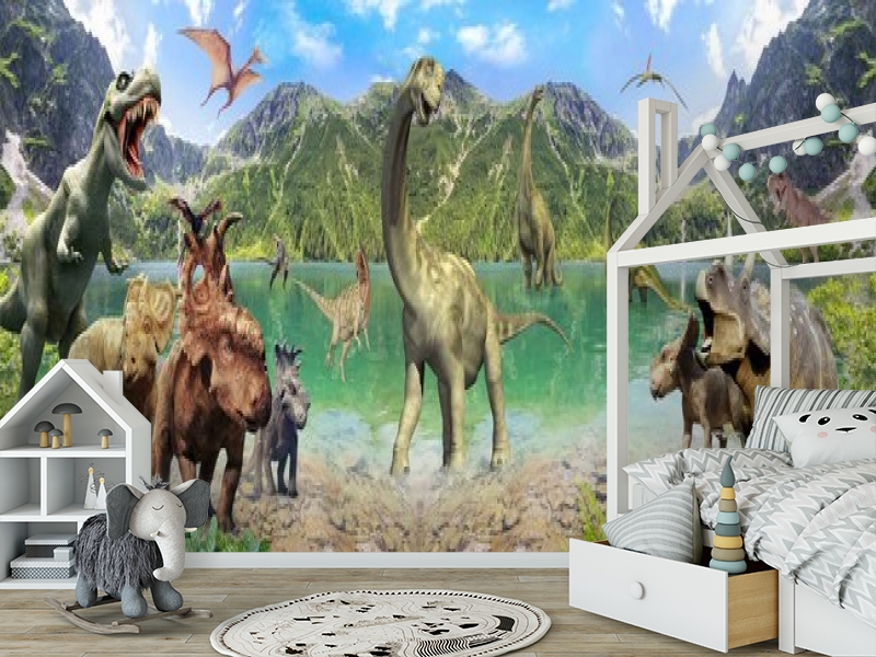 3D Фотообои «Динозавры» вид 5