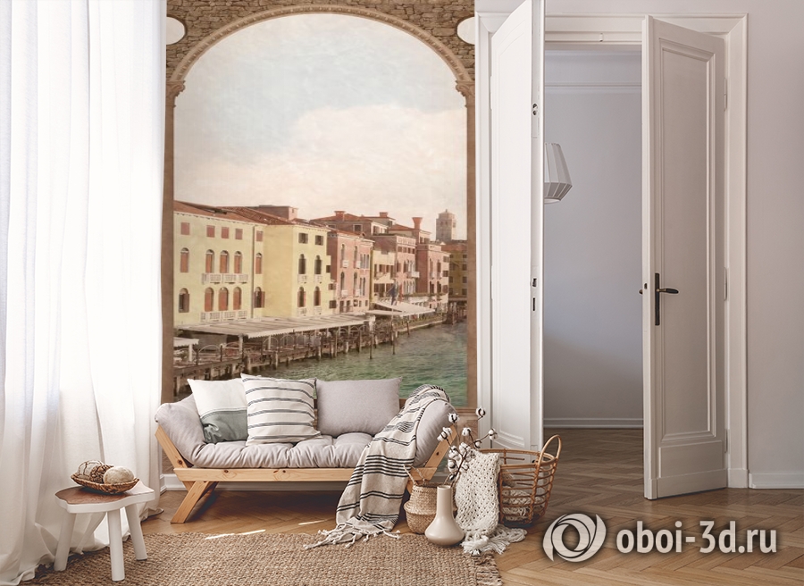 3D Фотообои «Венецианский канал 1» вид 8
