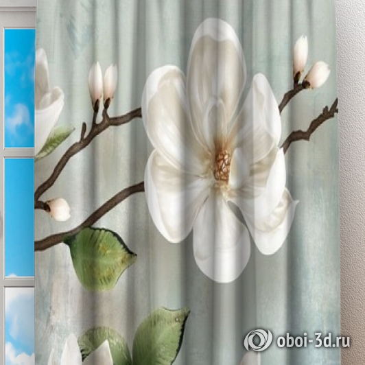 Фотошторы «Вишневая фантазия» вид 2