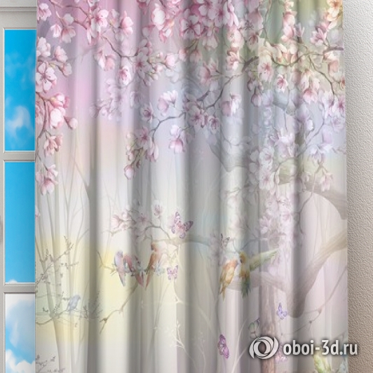 Фотошторы «Прекрасный сад» вид 2