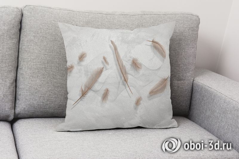 3D Подушка «Невесомый поток» вид 2