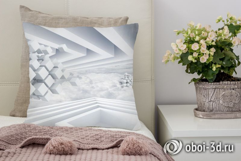 3D Подушка «Небесная абстракция» вид 4