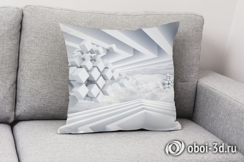 3D Подушка «Небесная абстракция» вид 2