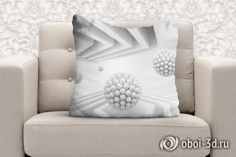 3D Подушка «Лаконичная абстракция» вид 6