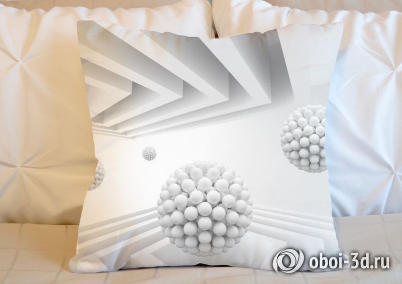 3D Подушка «Лаконичная абстракция» вид 5