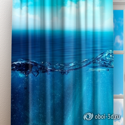Фотошторы «Морской пейзаж» вид 3