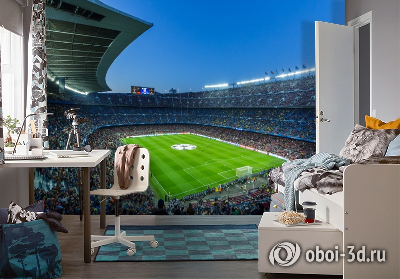 3D Фотообои  «Стадион»  вид 4