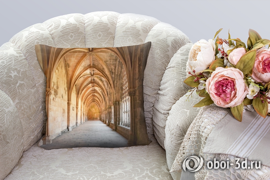 3D Подушка «Арки Колонны»  вид 4